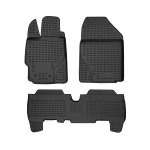 Scion xD Floor Mats - Omac - Rubber TPE - Black - '08-'14